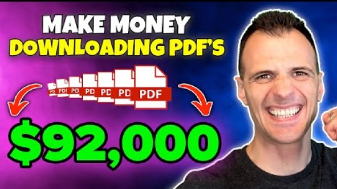 ⁣How I Made $92000 With Pdfs