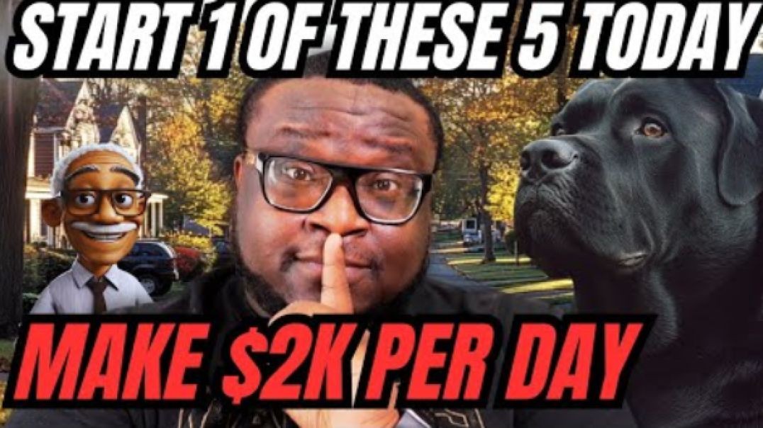 ⁣Make $2000 Per Day Side Hustles