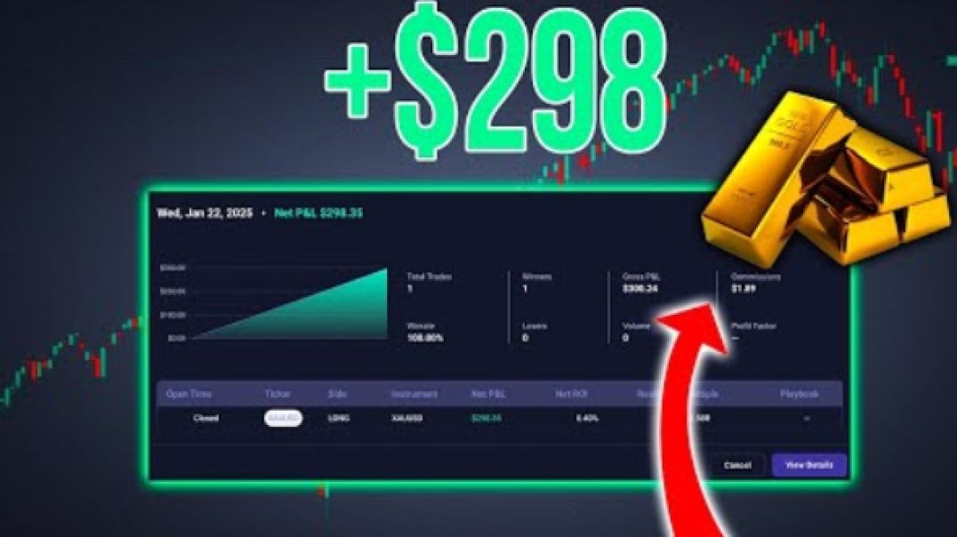 ⁣This Crazy Trading Strategy Made Me $298