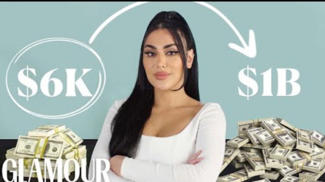 ⁣How Huda Kattan Turned $6K into $1 Billion _ Glamour